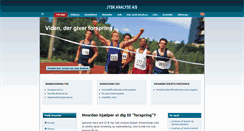 Desktop Screenshot of jyskanalyse.dk